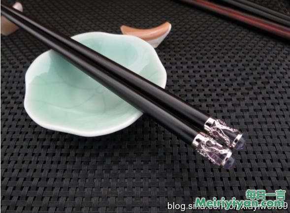 为什么筷子的长度是七寸六公分？